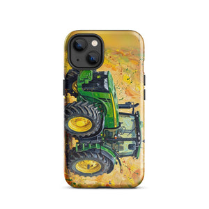 Furrow & Fields Tough Case for iPhone® iPhone 13 John Deere 8345R Splash Art | Tough Case for iPhone® Quality Farmers Merch