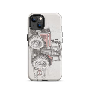 Furrow & Fields Tough Case for iPhone® iPhone 13 Massey Ferguson 375 Pencil Sketch | Tough Case for iPhone® Quality Farmers Merch