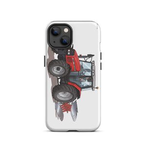 Furrow & Fields Tough Case for iPhone® iPhone 13 Massey Ferguson 6255 | Tough Case for iPhone® Quality Farmers Merch