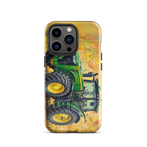 Furrow & Fields Tough Case for iPhone® iPhone 13 Pro John Deere 8345R Splash Art | Tough Case for iPhone® Quality Farmers Merch