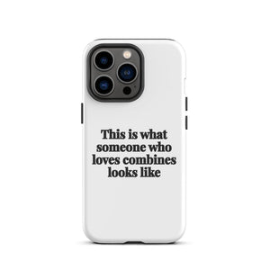 Furrow & Fields Tough Case for iPhone® iPhone 13 Pro This is what someone who loves Combines looks like | Tough Case for iPhone® Quality Farmers Merch