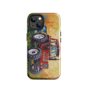 Furrow & Fields Tough Case for iPhone® iPhone 14 Fiat 1880 Splash Art | Tough Case for iPhone® Quality Farmers Merch