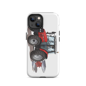Furrow & Fields Tough Case for iPhone® iPhone 14 Massey Ferguson 6255 | Tough Case for iPhone® Quality Farmers Merch