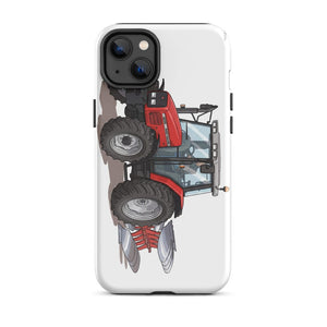 Furrow & Fields Tough Case for iPhone® iPhone 14 Plus Massey Ferguson 6255 | Tough Case for iPhone® Quality Farmers Merch