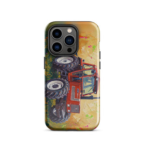 Furrow & Fields Tough Case for iPhone® iPhone 14 Pro Fiat 1880 Splash Art | Tough Case for iPhone® Quality Farmers Merch