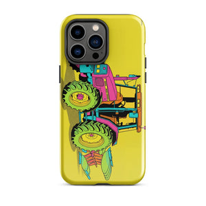 Furrow & Fields Tough Case for iPhone® iPhone 14 Pro Max Massey Ferguson 6255 Pop Art | Tough Case for iPhone® Quality Farmers Merch