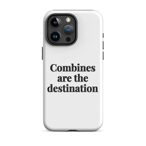 Furrow & Fields Tough Case for iPhone® iPhone 15 Pro Max Combines Are the Destination | Tough Case for iPhone® Quality Farmers Merch