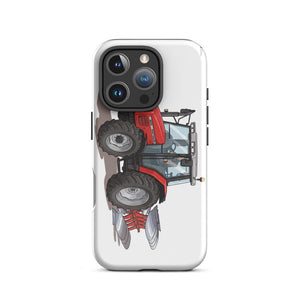 Furrow & Fields Tough Case for iPhone® iPhone 16 Pro Massey Ferguson 6255 | Tough Case for iPhone® Quality Farmers Merch