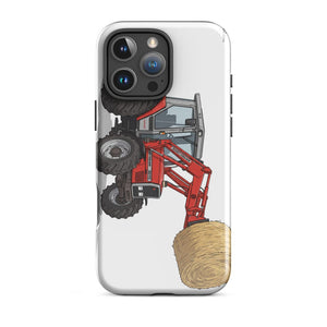 Furrow & Fields Tough Case for iPhone® iPhone 16 Pro Max Massey Ferguson 3070 Autotronic | Tough Case for iPhone® Quality Farmers Merch
