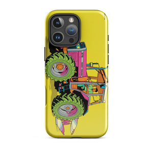 Furrow & Fields Tough Case for iPhone® iPhone 16 Pro Max Massey Ferguson 375 Pop Art | Tough Case for iPhone® Quality Farmers Merch