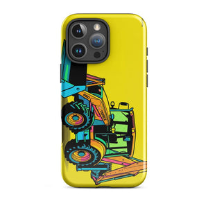 Furrow & Fields Tough Case for iPhone® iPhone 16 Pro Max Terex 860 Elite Pop Art | Tough Case for iPhone® Quality Farmers Merch