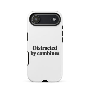 Furrow & Fields Tough Case for iPhone® iPhone 17 Air Distracted by Combines | Tough Case for iPhone® Quality Farmers Merch