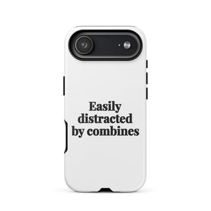 Furrow & Fields Tough Case for iPhone® iPhone 17 Air Easily Distracted By Combines | Tough Case for iPhone® Quality Farmers Merch