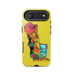 Furrow & Fields Tough Case for iPhone® iPhone 17 Air JCB 3C II Pop Art | Tough Case for iPhone® Quality Farmers Merch