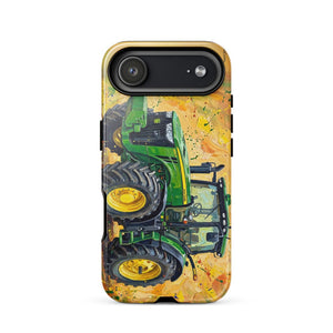 Furrow & Fields Tough Case for iPhone® iPhone 17 Air John Deere 8345R Splash Art | Tough Case for iPhone® Quality Farmers Merch
