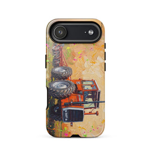 Furrow & Fields Tough Case for iPhone® iPhone 17 Air Massey Ferguson 1200 Splash Art | Tough Case for iPhone® Quality Farmers Merch