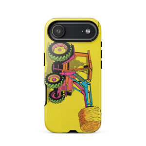 Furrow & Fields Tough Case for iPhone® iPhone 17 Air Massey Ferguson 3070 Autotronic Pop Art | Tough Case for iPhone® Quality Farmers Merch