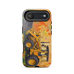 Furrow & Fields Tough Case for iPhone® iPhone 17 Air Massey Ferguson 50E Splash Art | Tough Case for iPhone® Quality Farmers Merch