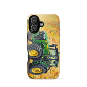Furrow & Fields Tough Case for iPhone® iPhone 17 John Deere 8345R Splash Art | Tough Case for iPhone® Quality Farmers Merch