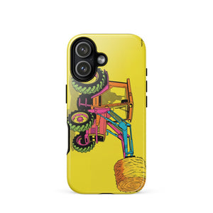 Furrow & Fields Tough Case for iPhone® iPhone 17 Massey Ferguson 3070 Autotronic Pop Art | Tough Case for iPhone® Quality Farmers Merch
