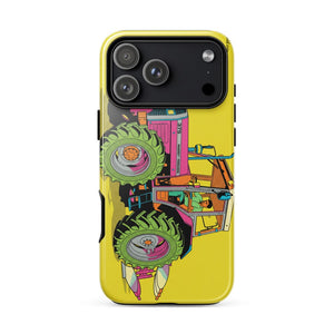 Furrow & Fields Tough Case for iPhone® iPhone 17 Pro Max Massey Ferguson 375 Pop Art | Tough Case for iPhone® Quality Farmers Merch