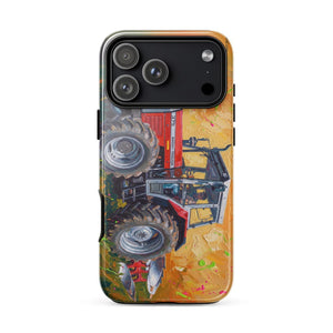 Furrow & Fields Tough Case for iPhone® iPhone 17 Pro Max Massey Ferguson 375 Splash Art | Tough Case for iPhone® Quality Farmers Merch