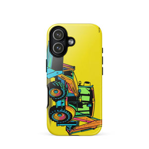 Furrow & Fields Tough Case for iPhone® iPhone 17 Terex 860 Elite Pop Art | Tough Case for iPhone® Quality Farmers Merch