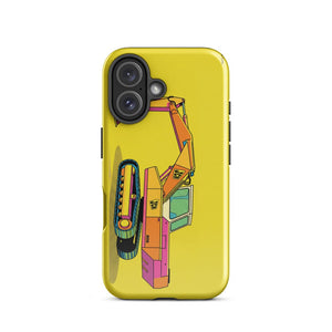 Furrow & Fields Tough Case for iPhone® JCB 806 Pop Art | Tough Case for iPhone® Quality Farmers Merch