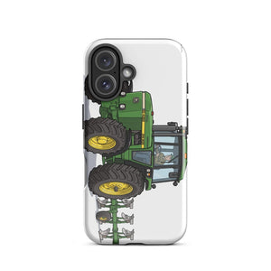 Furrow & Fields Tough Case for iPhone® John Deere 4350 Illustration | Tough Case for iPhone® Quality Farmers Merch