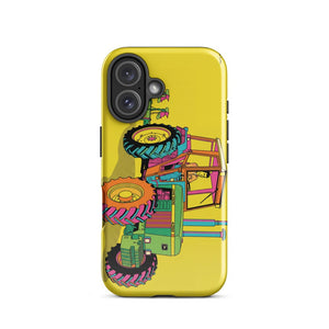 Furrow & Fields Tough Case for iPhone® John Deere 4350 Pop Art | Tough Case for iPhone® Quality Farmers Merch