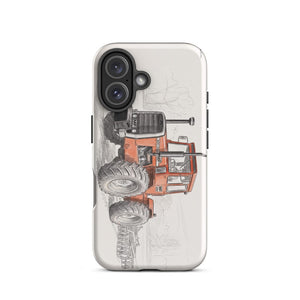 Furrow & Fields Tough Case for iPhone® Massey Ferguson 1200 Pencil Sketch | Tough Case for iPhone® Quality Farmers Merch