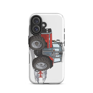 Furrow & Fields Tough Case for iPhone® Massey Ferguson 375 | Tough Case for iPhone® Quality Farmers Merch