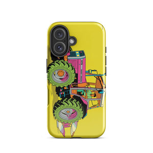 Furrow & Fields Tough Case for iPhone® Massey Ferguson 375 Pop Art | Tough Case for iPhone® Quality Farmers Merch