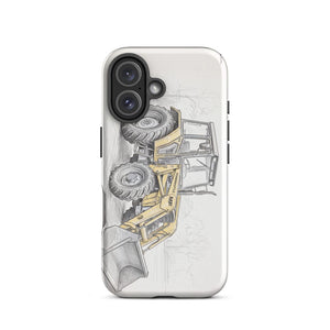 Furrow & Fields Tough Case for iPhone® Massey Ferguson 50E Pencil Sketch | Tough Case for iPhone® Quality Farmers Merch