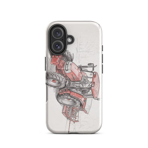 Furrow & Fields Tough Case for iPhone® McCormick MC115 Pencil Sketch | Tough Case for iPhone® Quality Farmers Merch