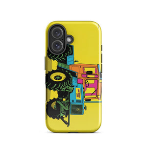 Furrow & Fields Tough Case for iPhone® Mercedes-Benz MB-trac 1100 Pop Art | Tough Case for iPhone® Quality Farmers Merch