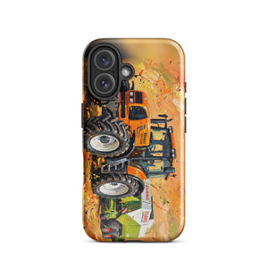 Furrow & Fields Tough Case for iPhone® Renault Atles 926 RZ Splash Art | Tough Case for iPhone® Quality Farmers Merch