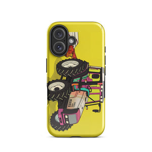 Furrow & Fields Tough Case for iPhone® Valtra 6750 Pop Art | Tough Case for iPhone® Quality Farmers Merch