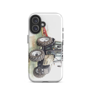 Furrow & Fields Tough Case for iPhone® Valtra 6750 Watercolor | Tough Case for iPhone® Quality Farmers Merch