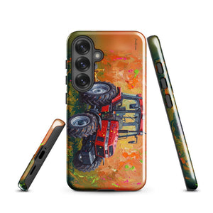 Furrow & Fields Tough case for Samsung® Case IH 4240 XL Pro Splash Art | Tough case for Samsung® Quality Farmers Merch