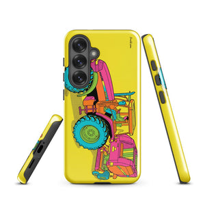 Furrow & Fields Tough case for Samsung® Case IH Maxxum MXM130 Pop Art | Tough case for Samsung® Quality Farmers Merch