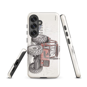 Furrow & Fields Tough case for Samsung® Fiat 1880 Pencil Sketch | Tough case for Samsung® Quality Farmers Merch