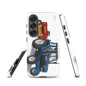 Furrow & Fields Tough case for Samsung® Ford 6640 SLE Illustration | Tough case for Samsung® Quality Farmers Merch