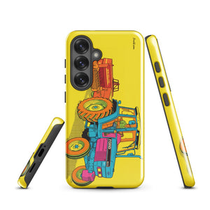 Furrow & Fields Tough case for Samsung® Ford 6640 SLE Pop Art | Tough case for Samsung® Quality Farmers Merch