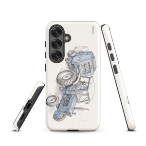 Furrow & Fields Tough case for Samsung® Ford 7600 Pencil Sketch | Tough case for Samsung® Quality Farmers Merch