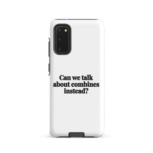 Furrow & Fields Tough case for Samsung® Glossy / Samsung Galaxy S20 Can We Talk About Combines Instead? | Tough case for Samsung® Quality Farmers Merch