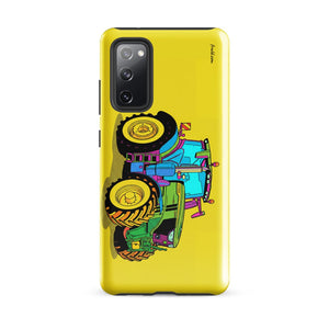 Furrow & Fields Tough case for Samsung® Glossy / Samsung Galaxy S20 FE John Deere 6R 250 Pop Art | Tough case for Samsung® Quality Farmers Merch