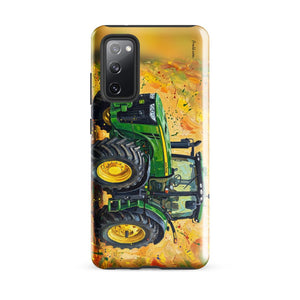 Furrow & Fields Tough case for Samsung® Glossy / Samsung Galaxy S20 FE John Deere 8345R Splash Art | Tough case for Samsung® Quality Farmers Merch