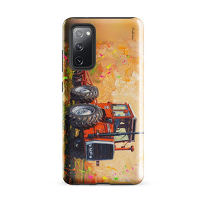 Furrow & Fields Tough case for Samsung® Glossy / Samsung Galaxy S20 FE Massey Ferguson 1200 Splash Art | Tough case for Samsung® Quality Farmers Merch