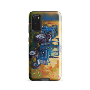 Furrow & Fields Tough case for Samsung® Glossy / Samsung Galaxy S20 Ford 7600 Splash Art | Tough case for Samsung® Quality Farmers Merch